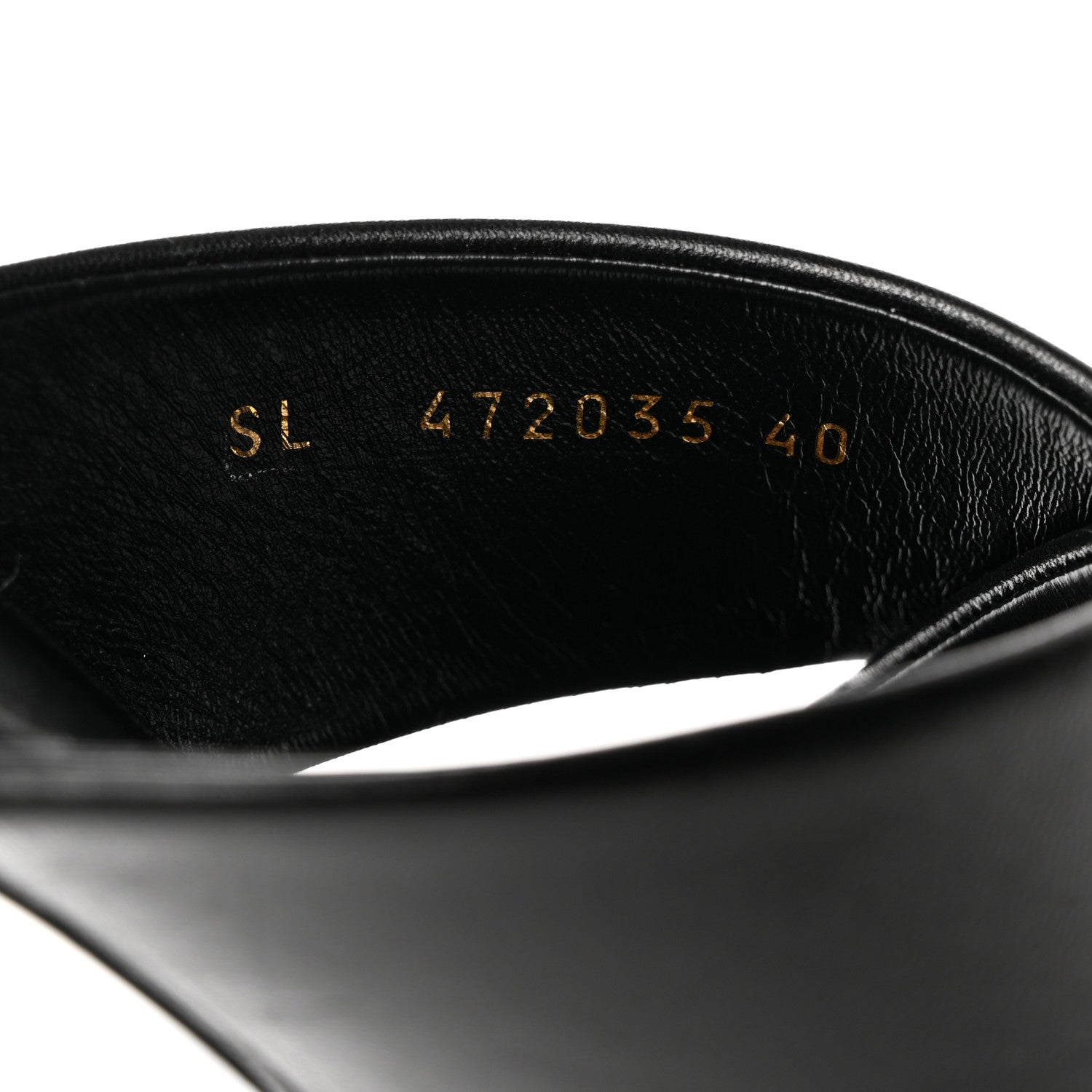 Saint Laurent Calfskin LouLou 70 Mules 40 Black 8 of 9