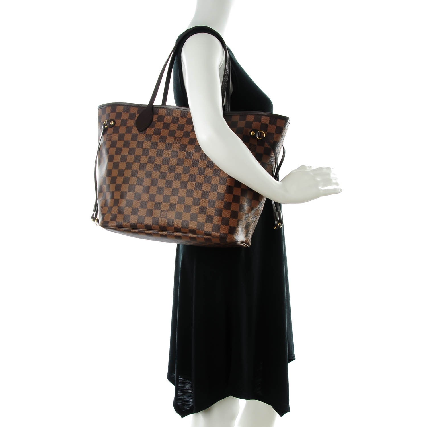 Louis Vuitton Damier Ebene Neo Neverfull MM 2 of 10