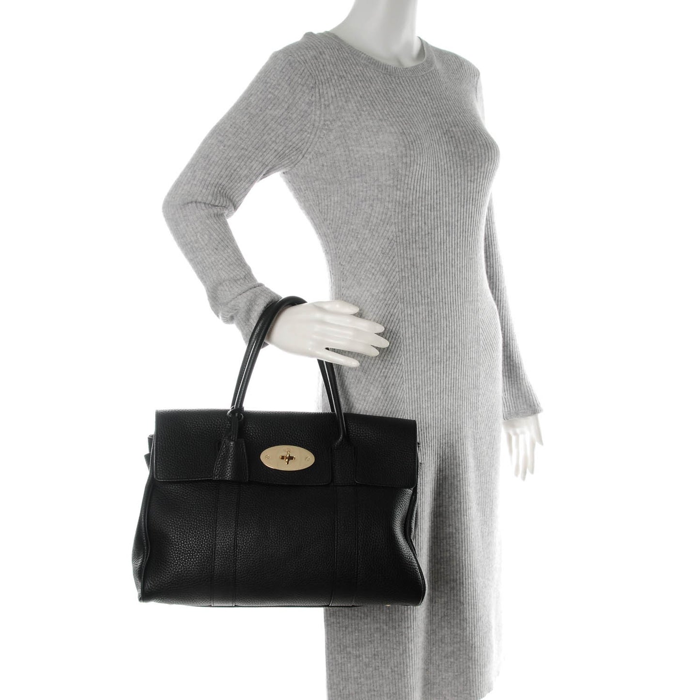 Soft Grain Leather Bayswater Black