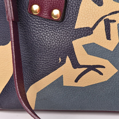 Burberry Prorsum Calfskin Printed Rain or Shine Small Bloomsbury Purple 13 of 16