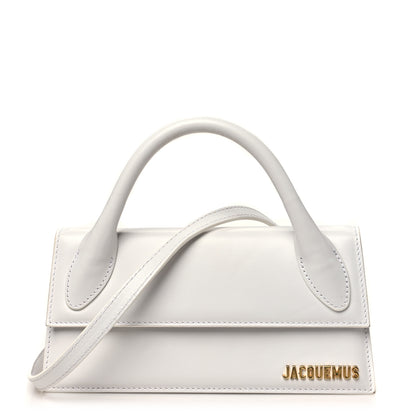 Jacquemus Smooth Calfskin Le Chiquito Long White 1 of 8