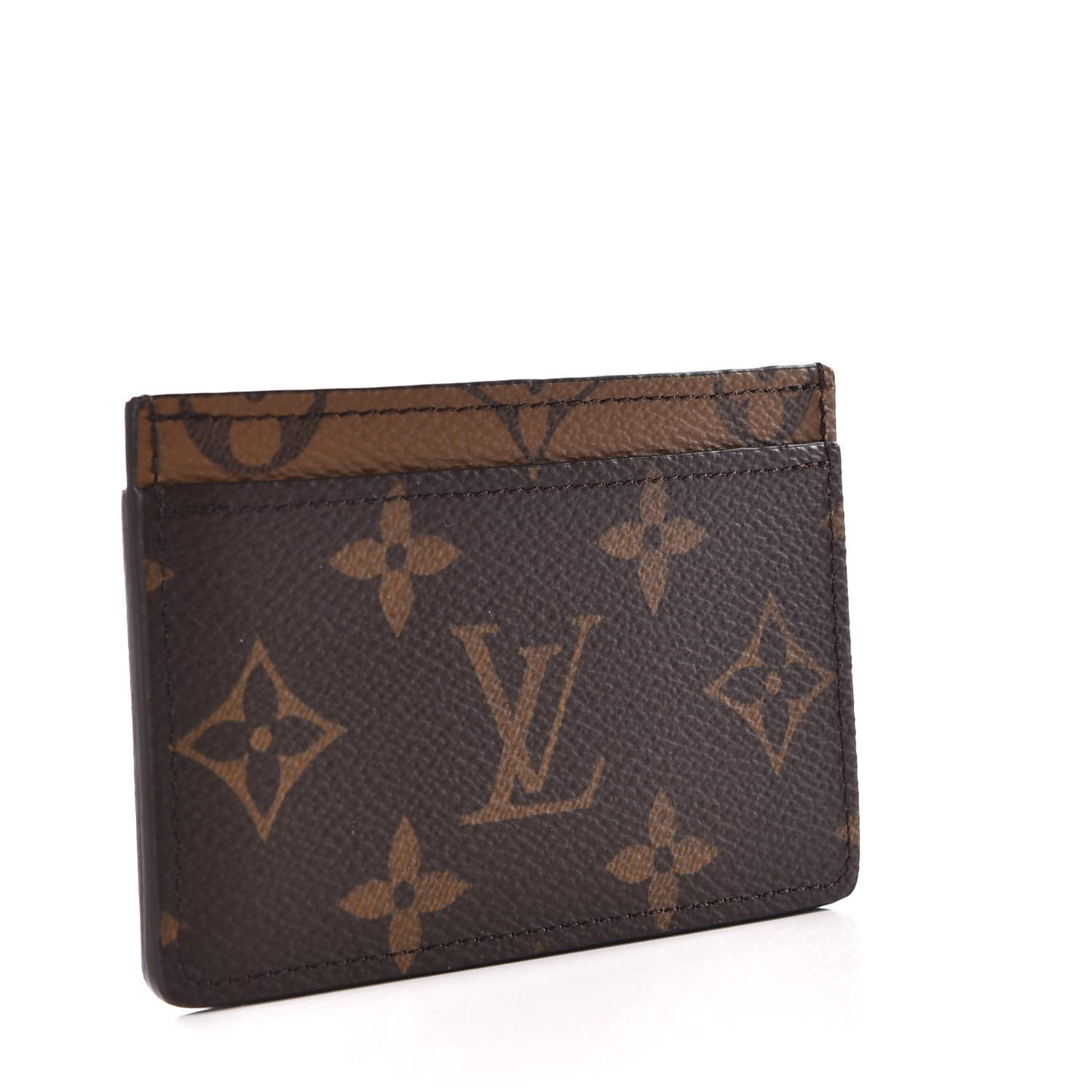 Reverse Monogram Card Holder