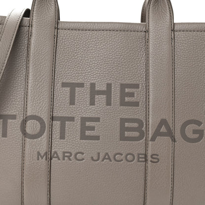 Marc Jacobs Grained Calfskin Medium The Tote Bag Taupe 7 of 9