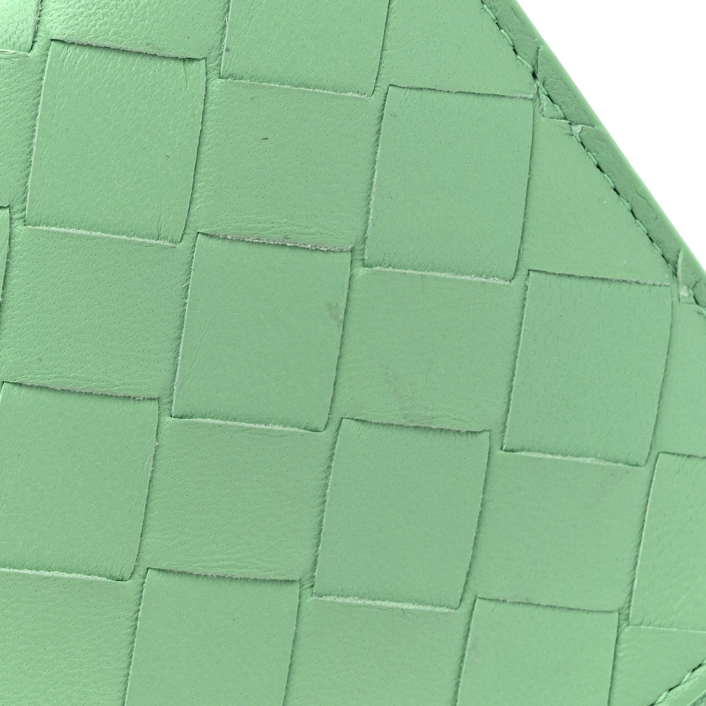 Nappa Intrecciato Bifold Zip Wallet Fountain