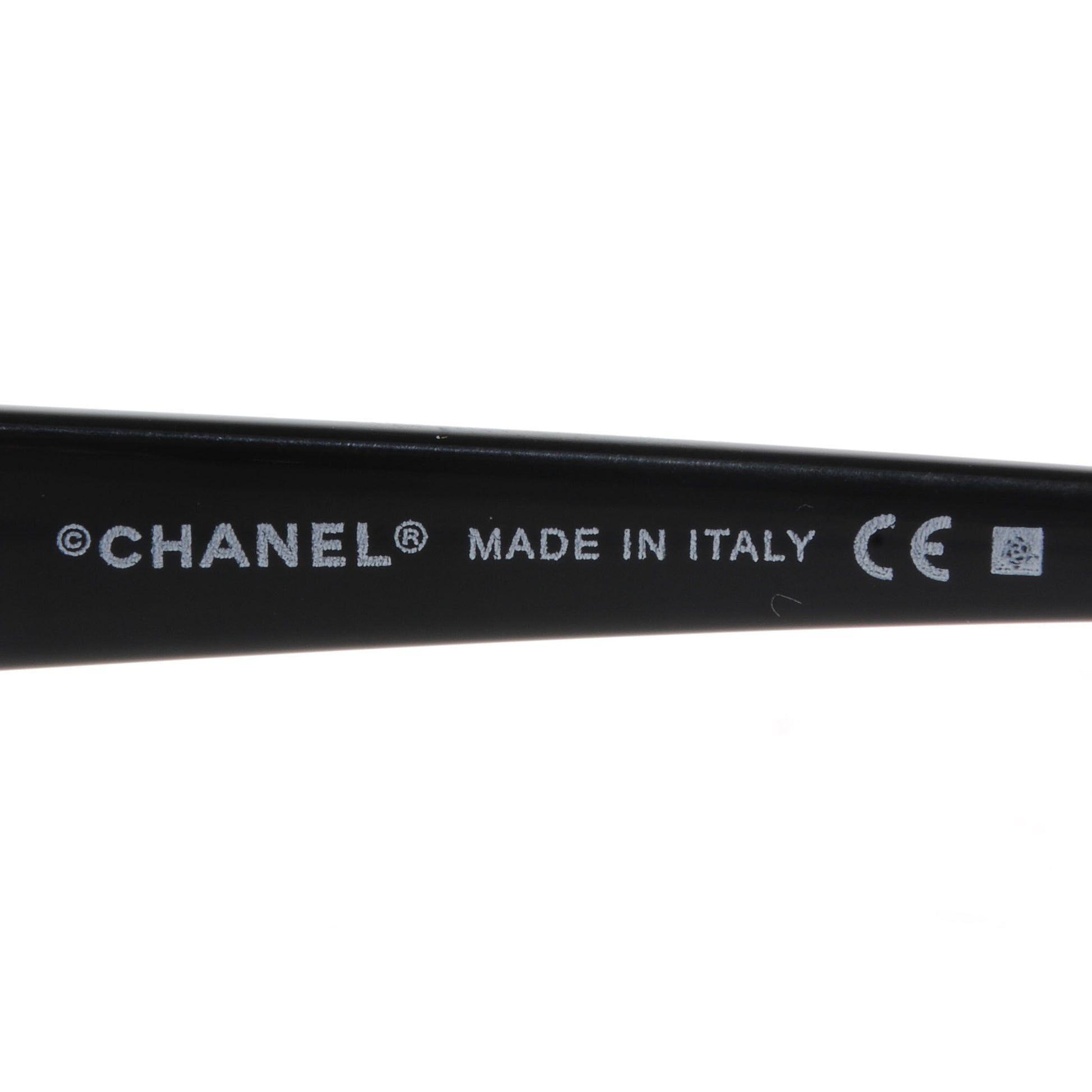Chanel Crystal Camellia CC Sunglasses 5127-B Black 4 of 4