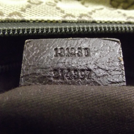 Gucci GG Monogram Medium Web Handle Bucket Tote 9 of 10