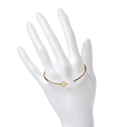 Louis Vuitton 18K Yellow Gold Diamond Idylle Blossom Twist Bracelet 2 of 5