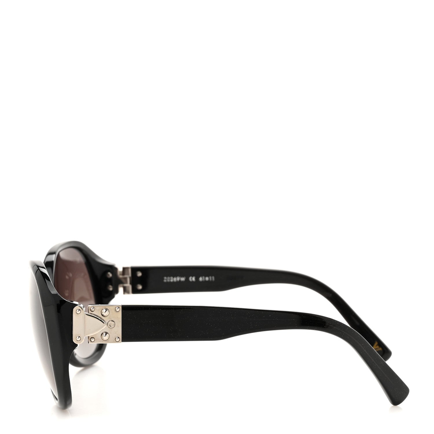 Louis Vuitton Oversized Soupcon Z0269W Sunglasses Black Glitter 3 of 8