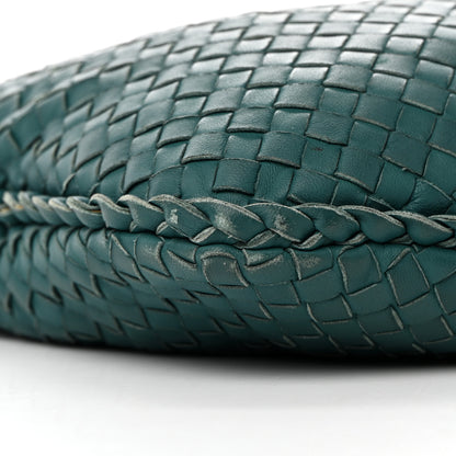 Bottega Veneta Nappa Intrecciato Large Veneta Hobo Teal 9 of 13