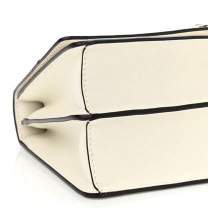 Jimmy Choo Shiny Calfskin Medium Varenne Shoulder Bag Latte 8 of 12
