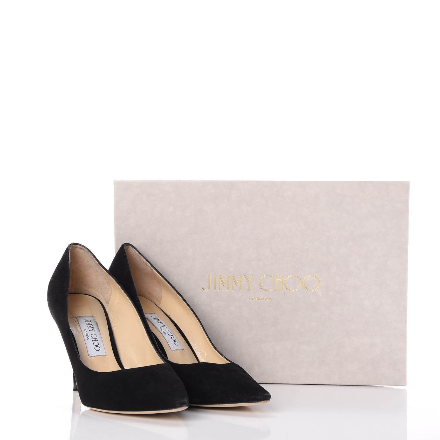 Jimmy Choo Suede Romy 85 Pumps 39 Black 13 of 13