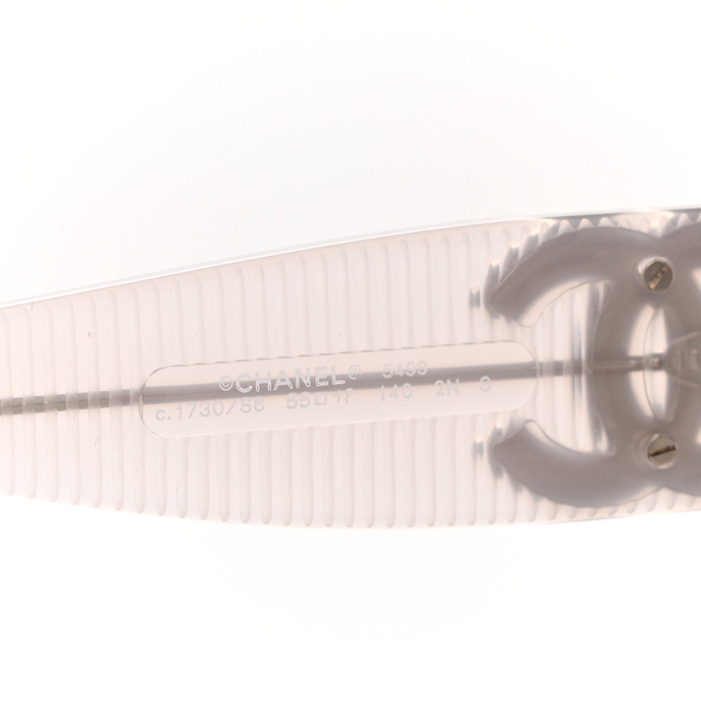 Acetate Rectangle Sunglasses 5493 Grey