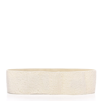 Gucci Cotton Elastic Logo Headband White 3 of 5