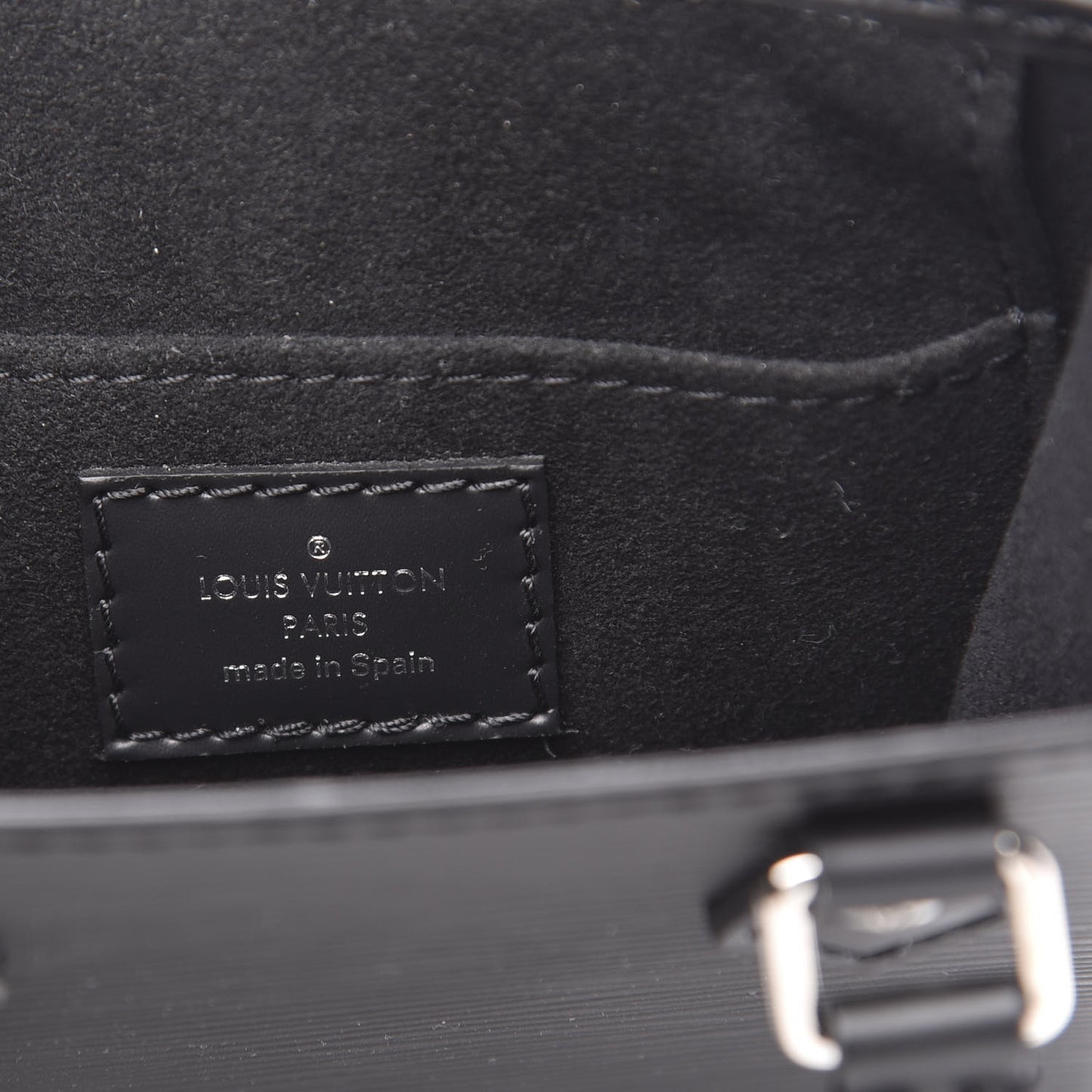 Epi Petit Sac Plat Black