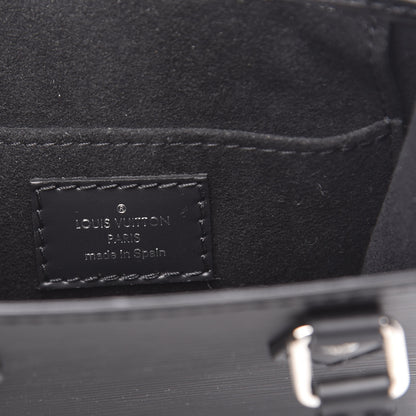 Louis Vuitton Epi Petit Sac Plat Black 6 of 9
