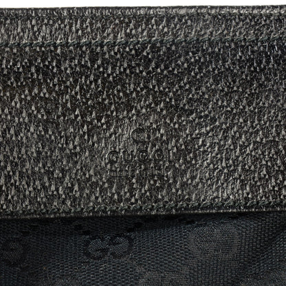 Gucci GG Monogram Double Pocket Belt Bag Black 6 of 8