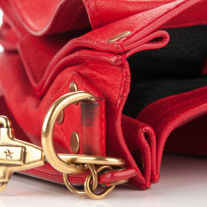 Proenza Schouler Lambskin Large PS1 Satchel Bright Red 12 of 14
