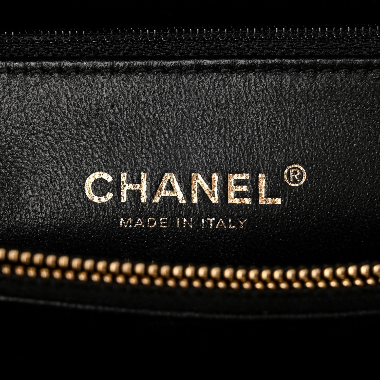 Chanel Glazed Calfskin Lizard Chevron Quilted Small Coco Handle Flap Black 6 of 10