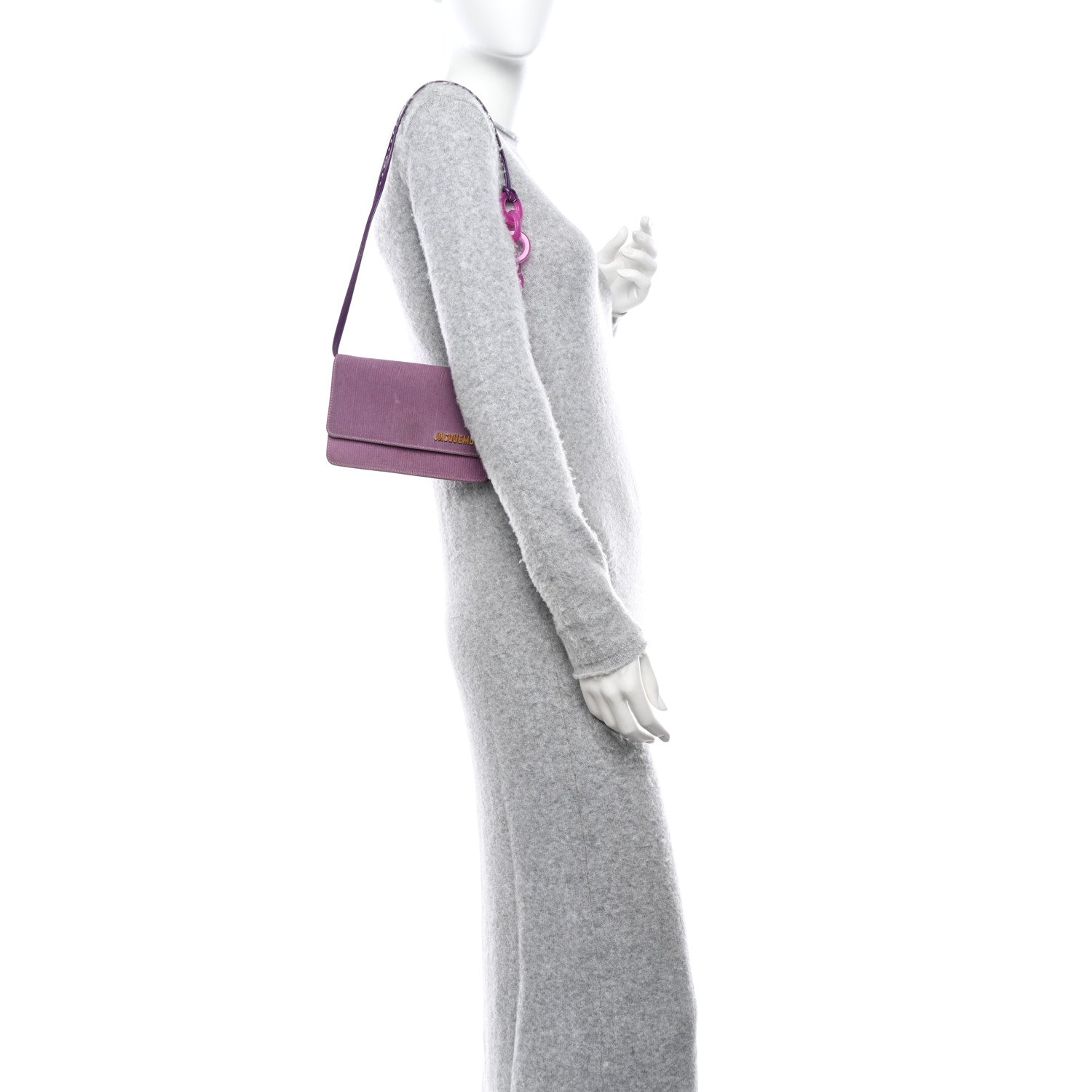 Jacquemus Suede Le Riviera Purple 2 of 11