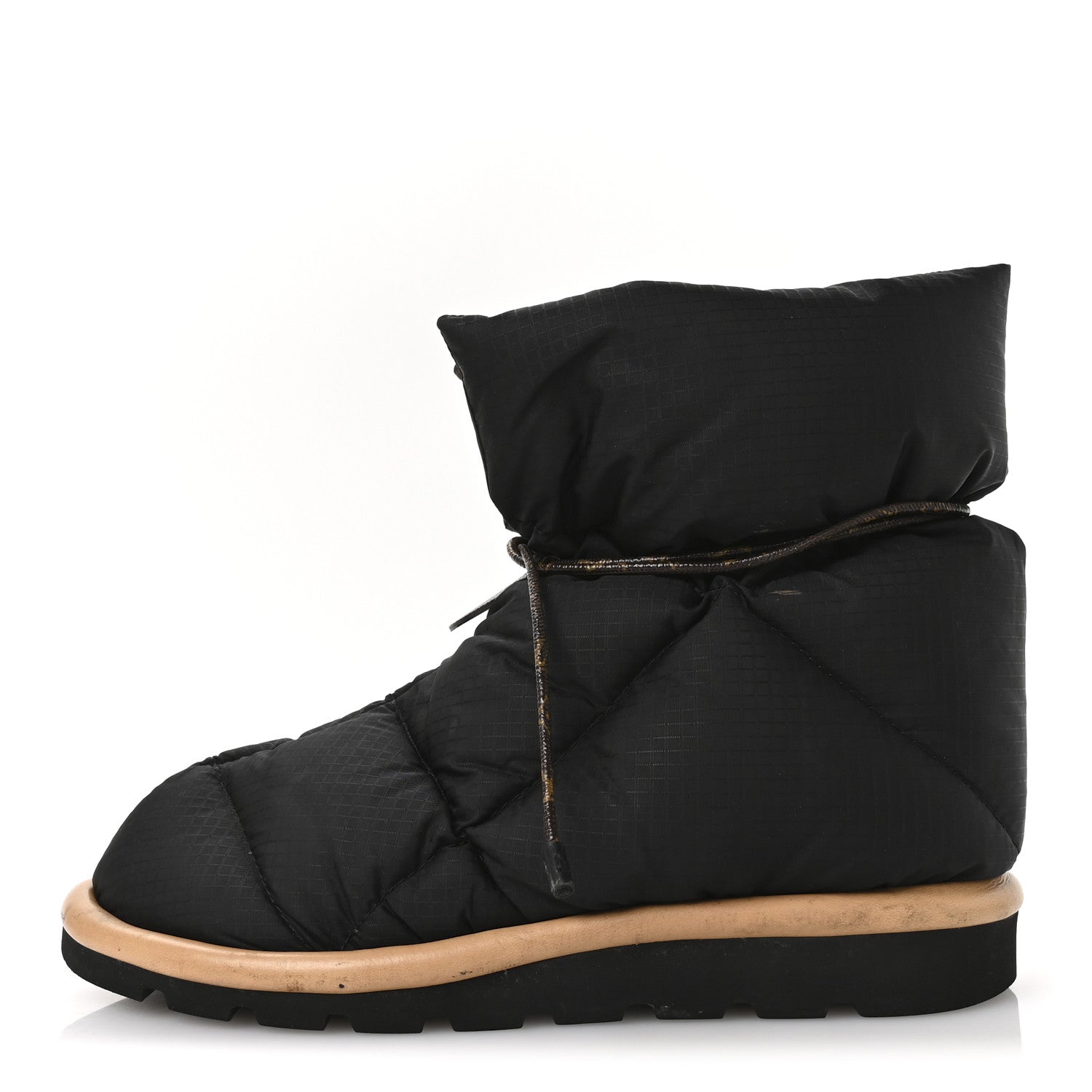 Louis Vuitton Nylon Monogram Pillow Comfort Ankle Boot 37.5 Black 1 of 11