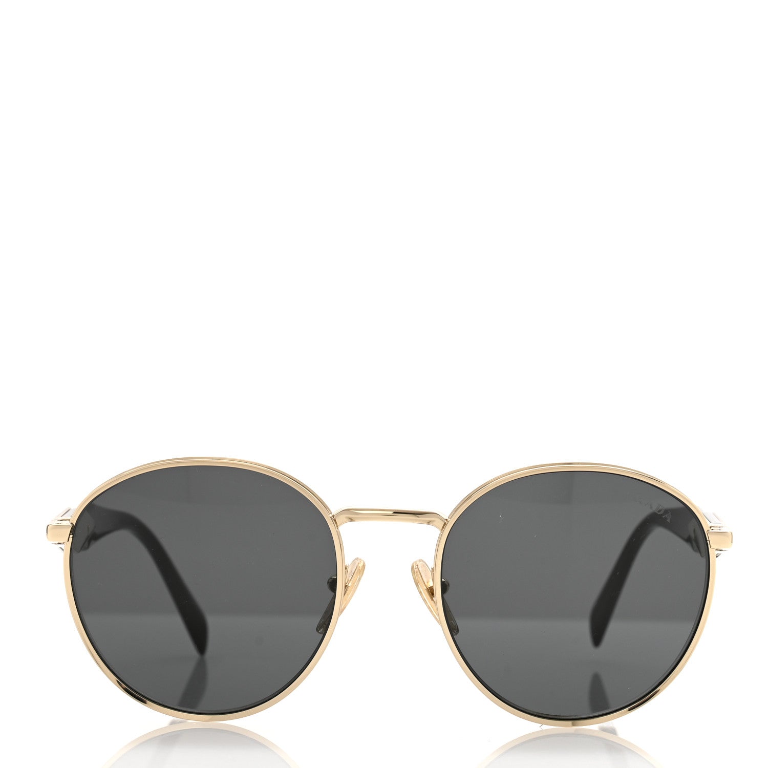 Prada Metal Sunglasses SPR56Z Gold 2 of 7