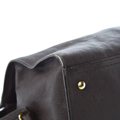 Saint Laurent Sheepskin Medium Cabas ChYc Dark Brown 13 of 23