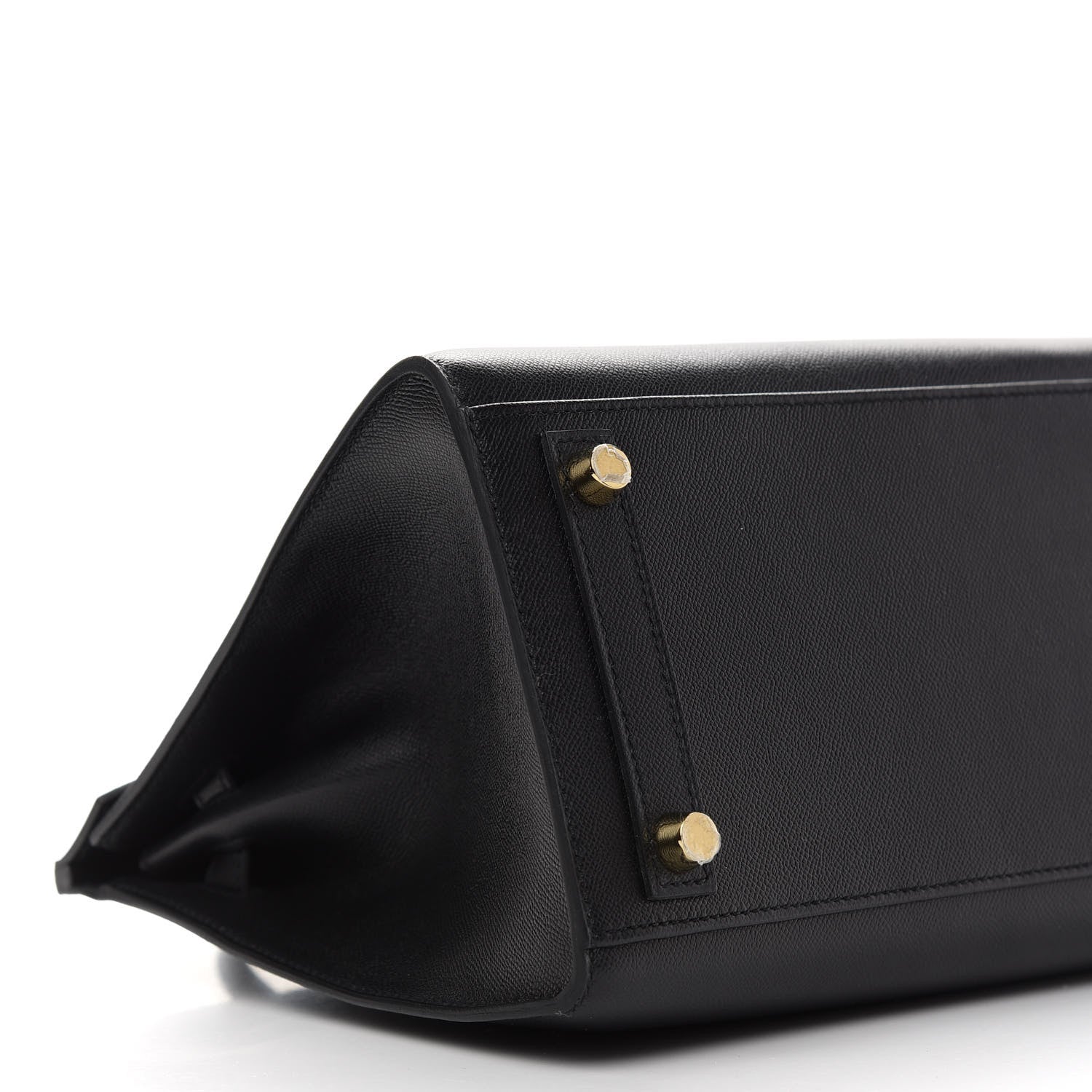 Hermes Madame Calfskin Birkin Sellier 25 Black 9 of 11