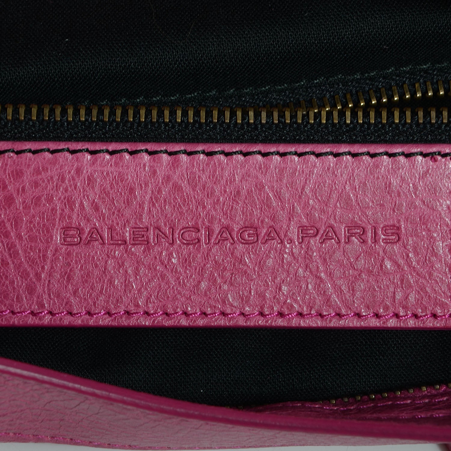 Balenciaga Agneau Classic Hardware Town Cyclamen Fucsia 7 of 9