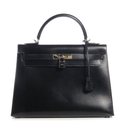 Hermes Box Kelly Sellier 32 Black 1 of 10