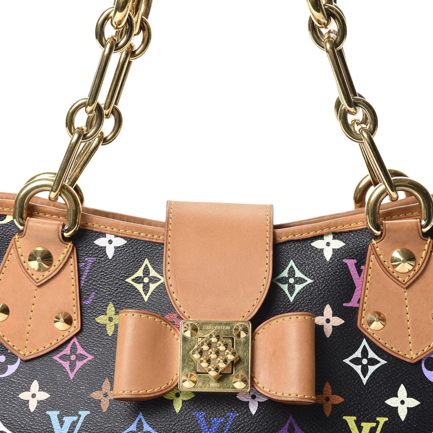 Monogram Multicolor Annie MM Black
