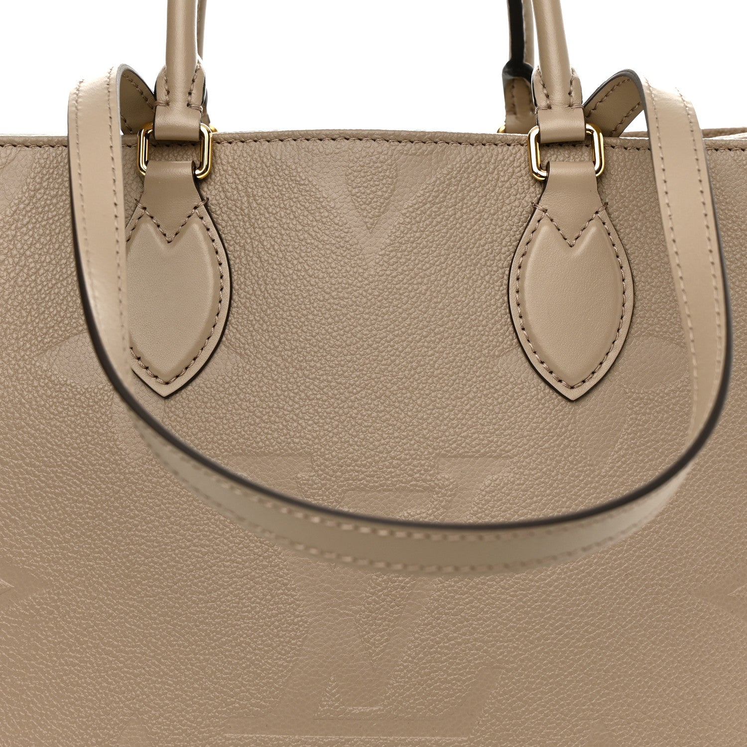 Louis Vuitton LOUIS VUITTON Empreinte Monogram Giant Onthego MM Tourterelle 7 of 9