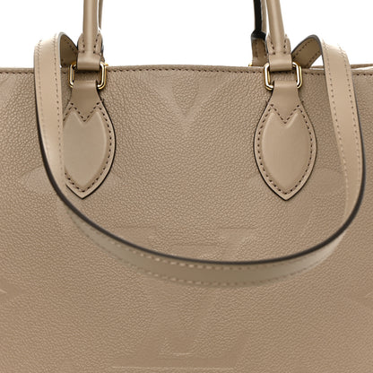 Louis Vuitton LOUIS VUITTON Empreinte Monogram Giant Onthego MM Tourterelle 7 of 9