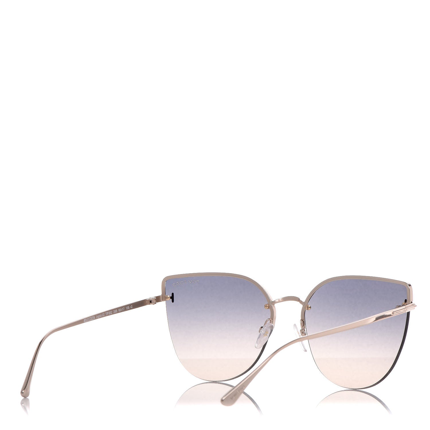 Tom Ford Ingrid Sunglasses TF652 Gold 4 of 7