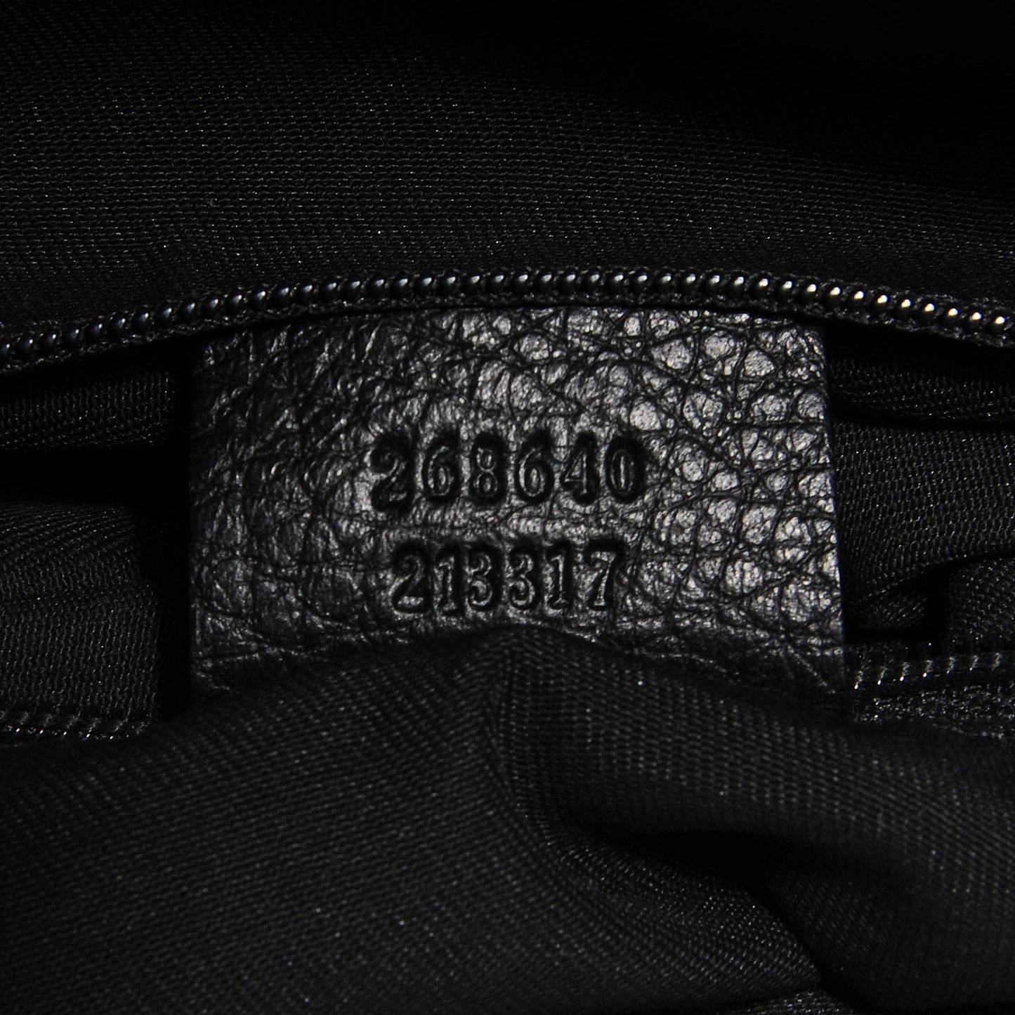 Denim Monogram Medium Abbey Tote Black