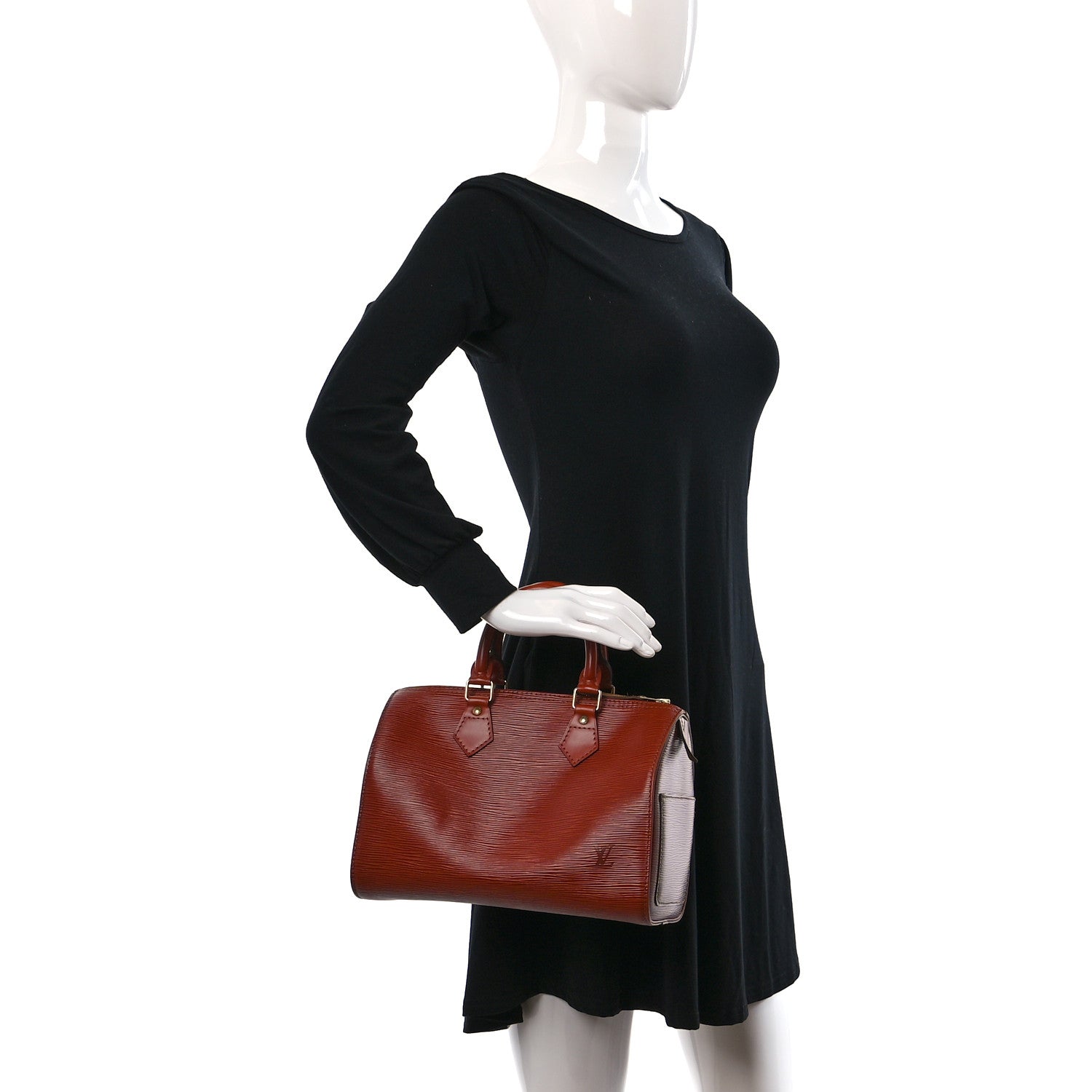 Louis Vuitton Epi Speedy 25 Kenyan Fawn 2 of 8