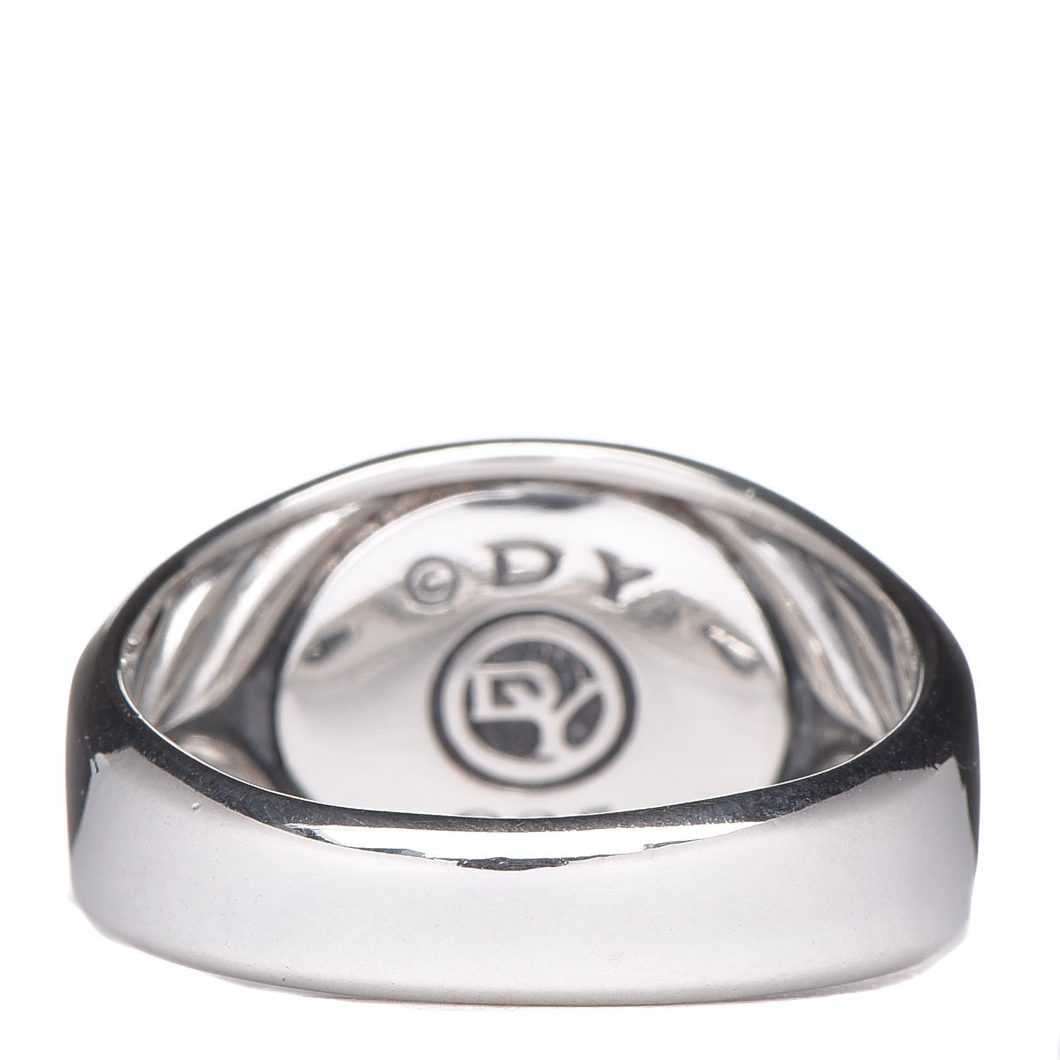 David Yurman Sterling Silver Lapis Signet Ring 64 11 4 of 6