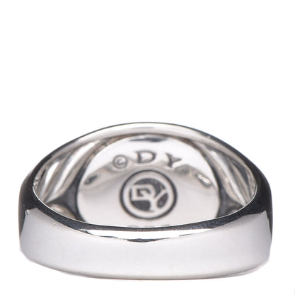 David Yurman Sterling Silver Lapis Signet Ring 64 11 4 of 6