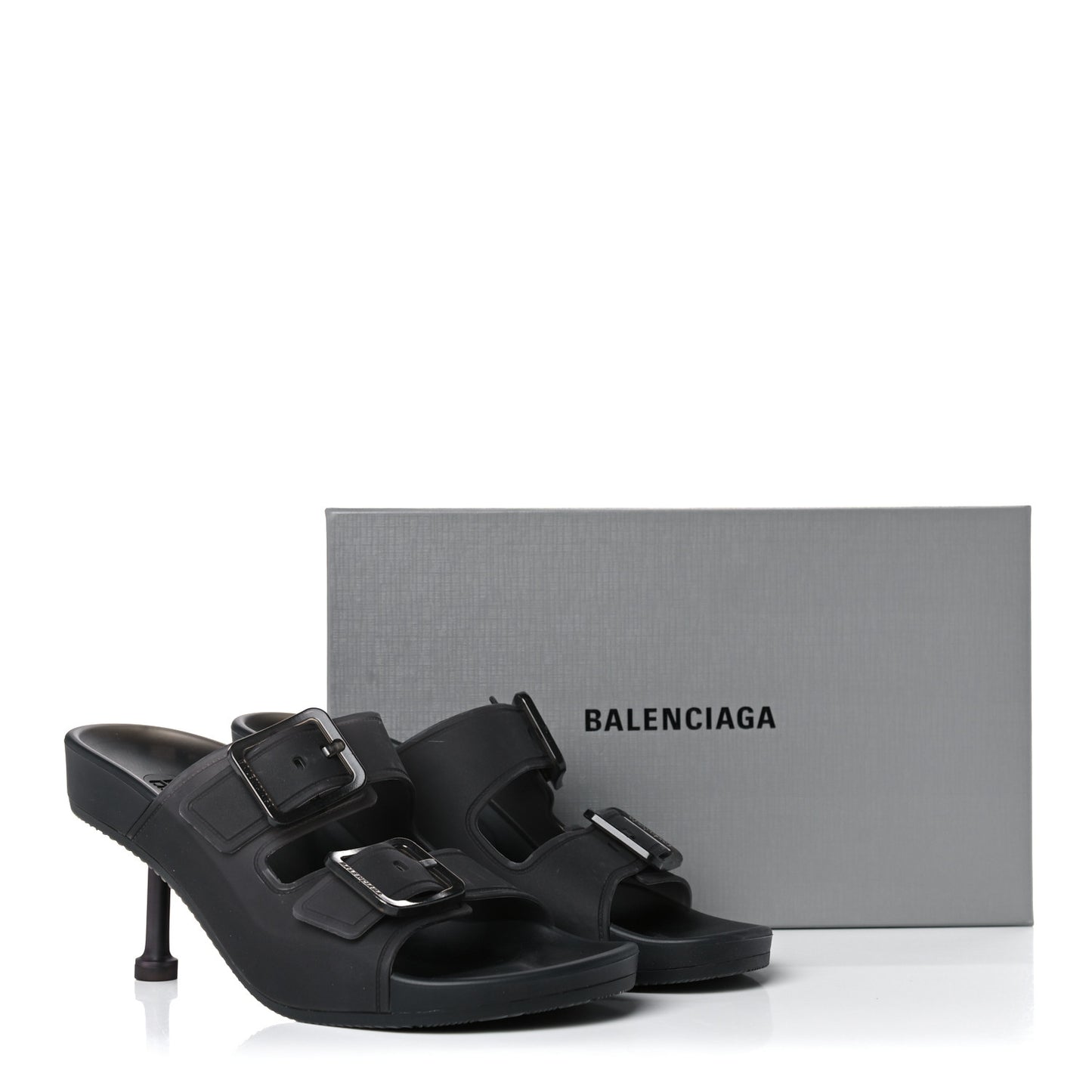 Technical Polyurethane Mallorca 80 Sandals 40 Black
