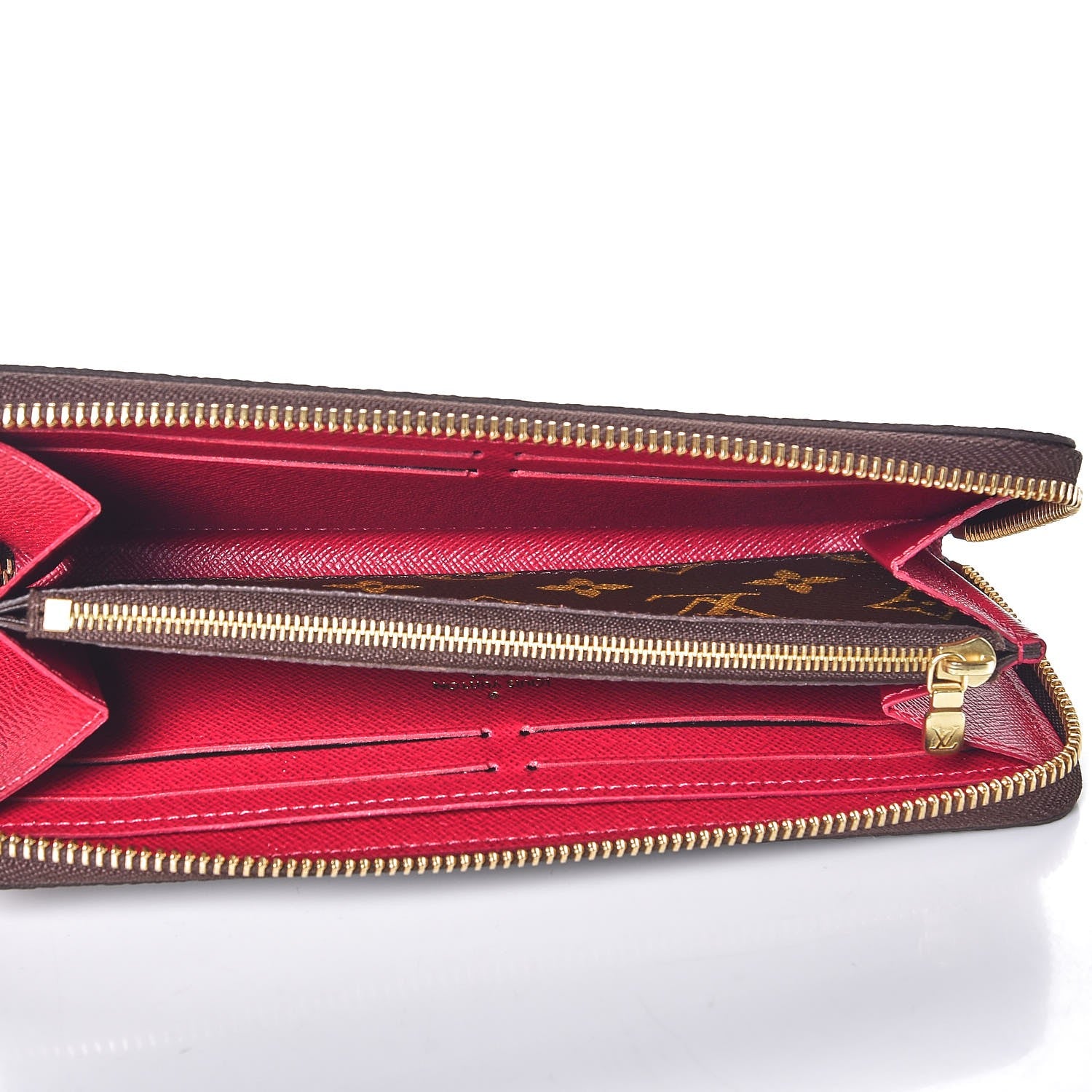 Louis Vuitton Monogram Clemence Wallet Fuchsia 5 of 7