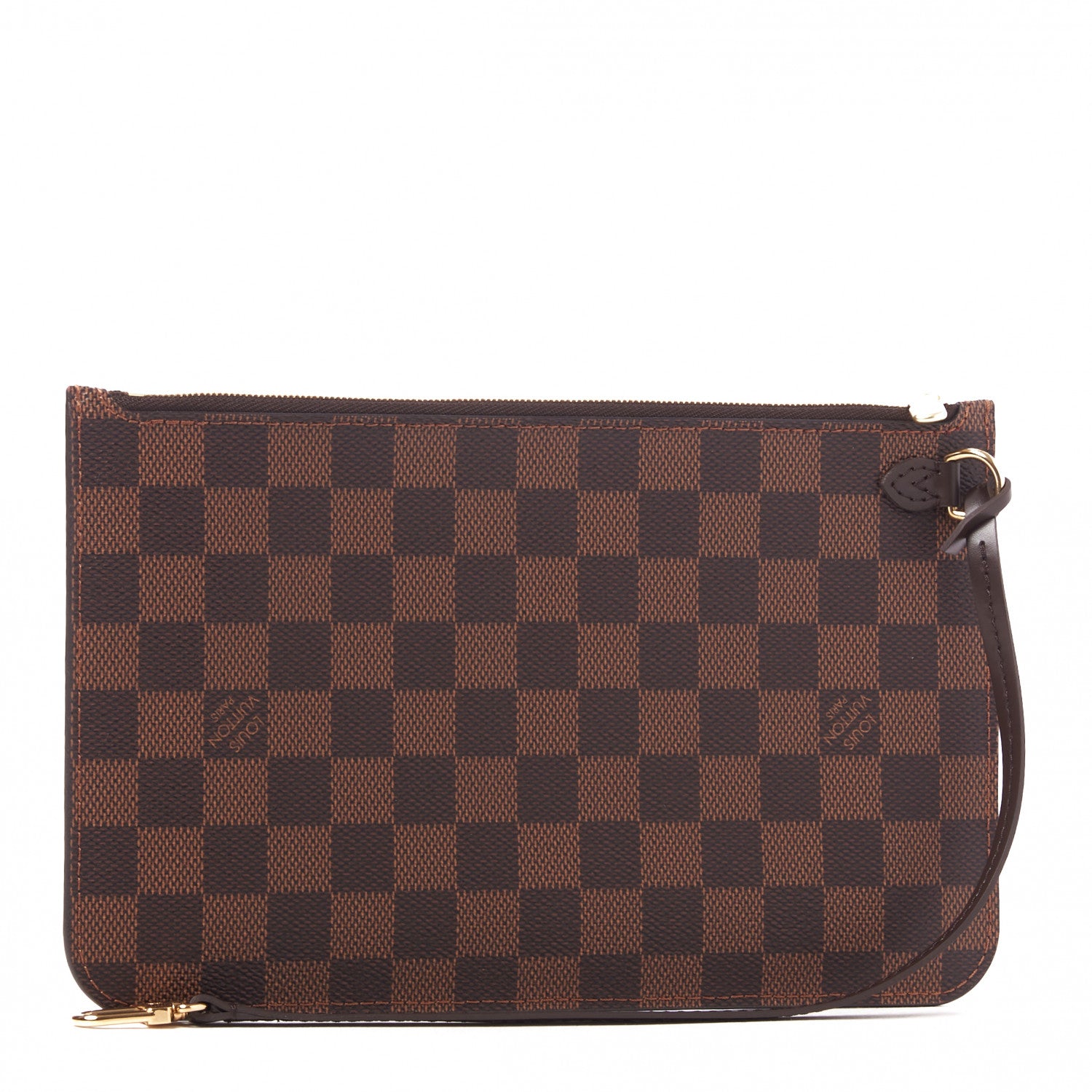 Louis Vuitton Damier Ebene Neverfull MM GM Pochette 2 of 8
