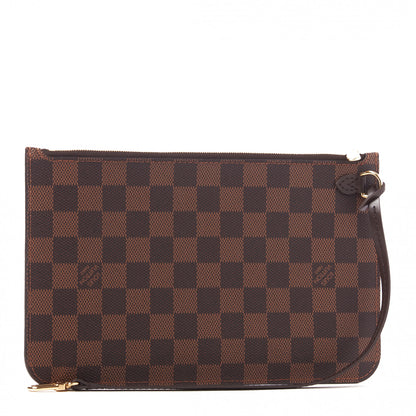 Louis Vuitton Damier Ebene Neverfull MM GM Pochette 2 of 8