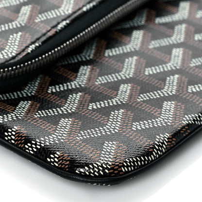 Goyard Goyardine Sainte Marie Soft Clutch Black 8 of 9