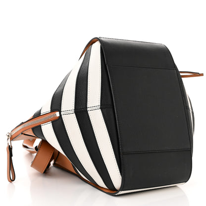 Loewe Calfskin Marine Stripe Small Hammock Shoulder Bag Tan 9 of 10