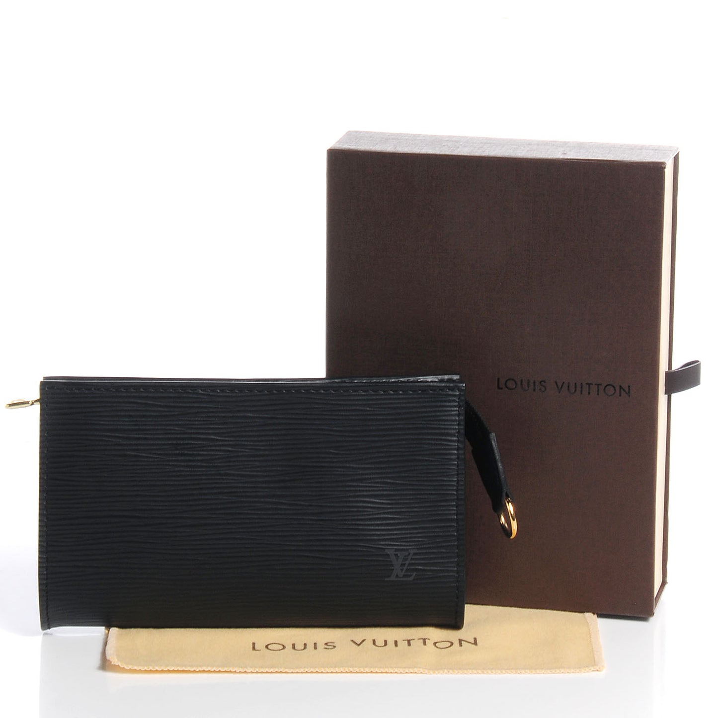 Epi Bucket Pochette Accessories Black
