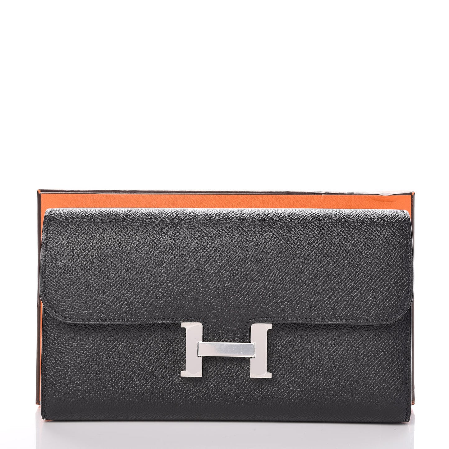 Epsom Constance Long Wallet Black