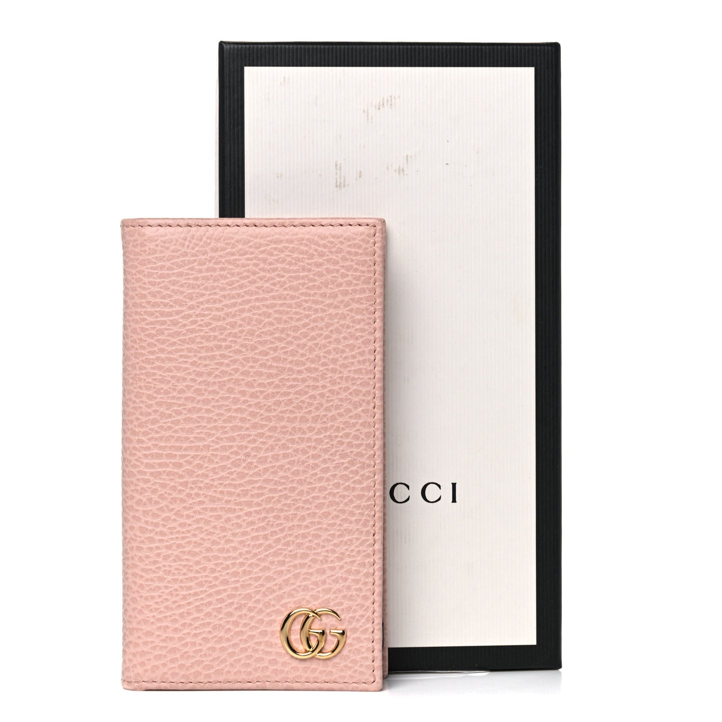Pebbled Calfskin GG Marmont iPhone 7/8 Case Pink