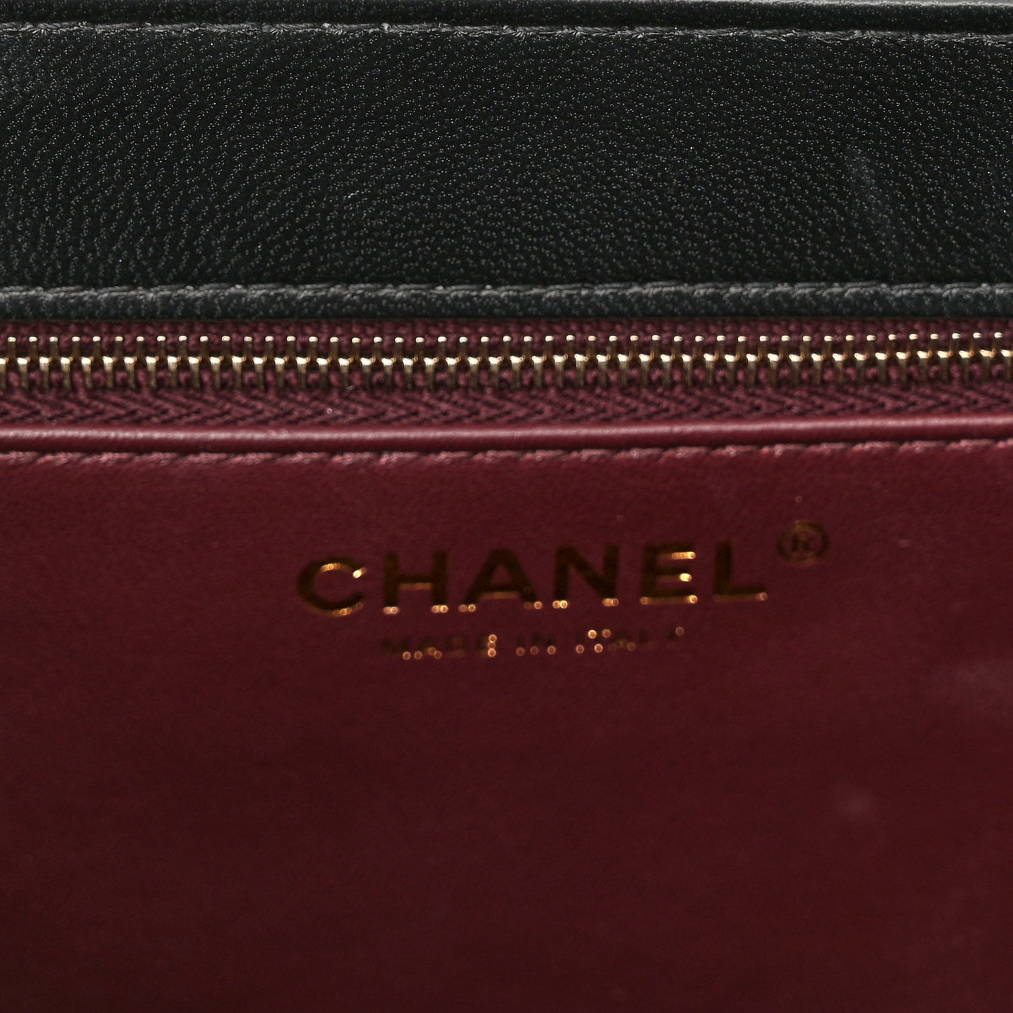 Lambskin Quilted Medium Trendy CC Flap Dual Handle Bag Black