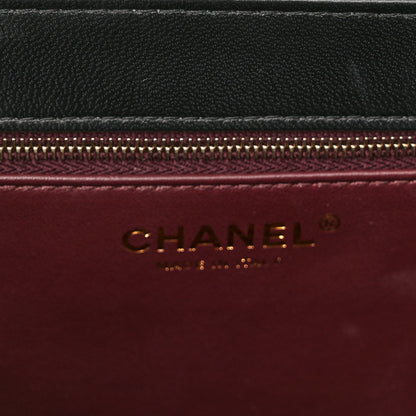 Chanel Lambskin Quilted Medium Trendy CC Flap Dual Handle Bag Black 6 of 13