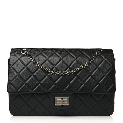 Chanel Aged Calfskin Quilted 2.55 Reissue 227 Flap Black 1 of 9