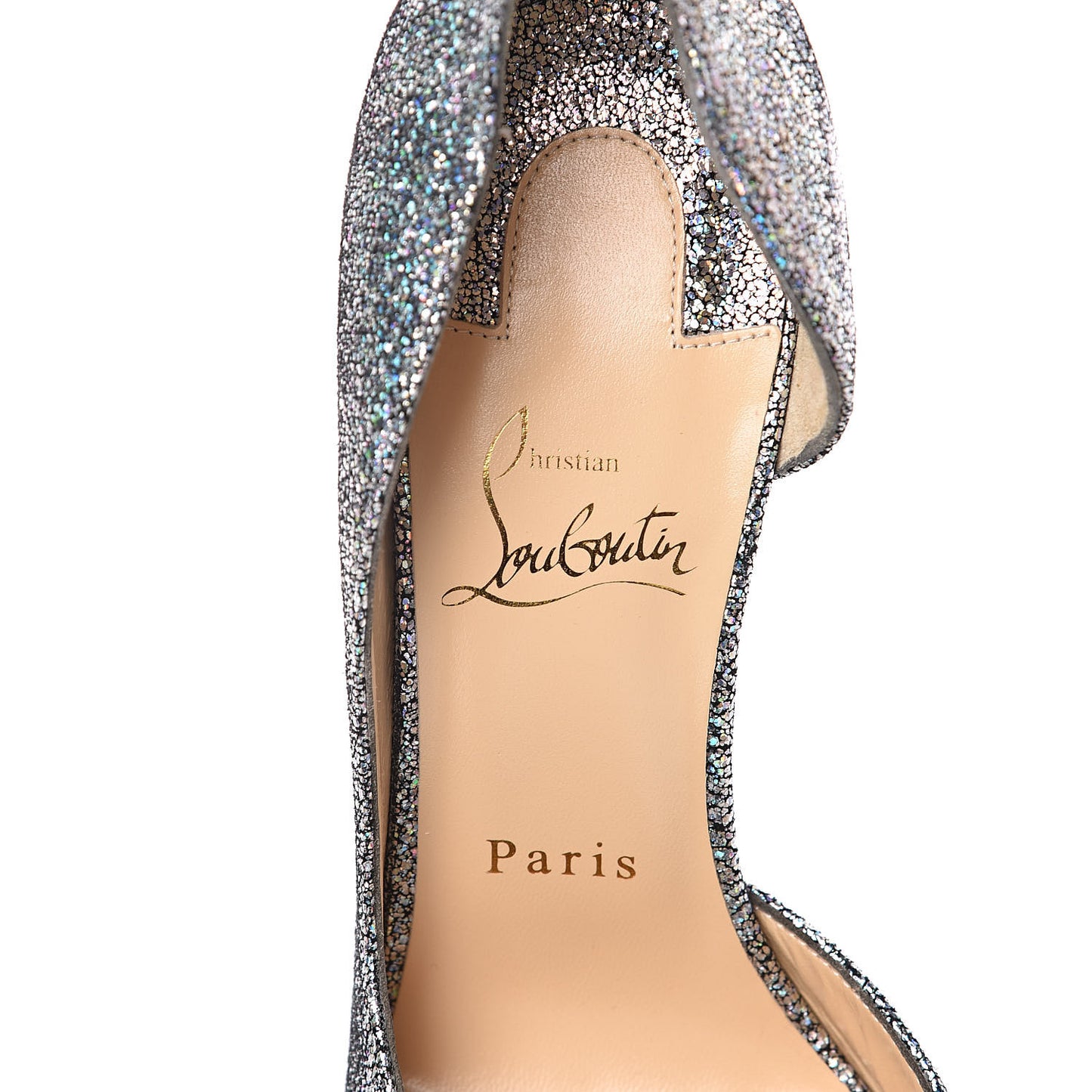 Nappa Mica Iriza 100 Pumps 38 Silver